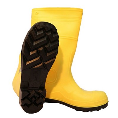 USAFETY-Ủng chống hóa chất có mũi thép và đế lót thép Usafety US-SPB-103B Szie 39